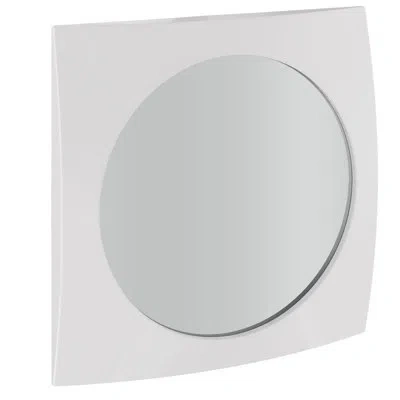 Bernhardt Stratum Square Wall Mirror In Fossil