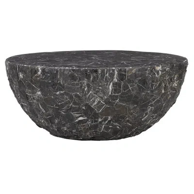 Bernhardt Tambora Coffee Table In Dark Gray