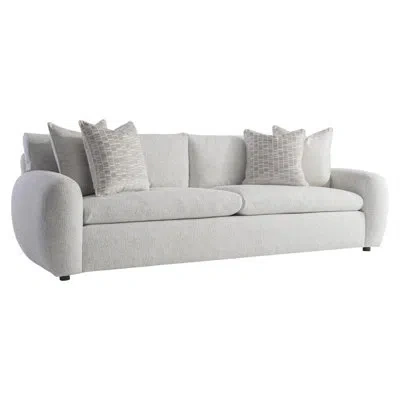 Bernhardt Teddy Sofa In Marled Grey 1032-021