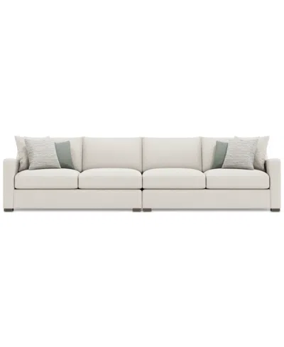 Bernhardt Tempo 2-pc Sofa In White
