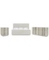 Bernhardt Tempo 3-pc. Set (california King Bed, Dresser & 24" Nightstand) In Multi