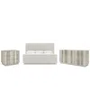 Bernhardt Tempo 3-pc. Set (california King Bed, Dresser & 32" Nightstand) In Neutral