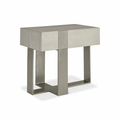 Bernhardt Tempo 32'' W Metal Nightstand In Brown