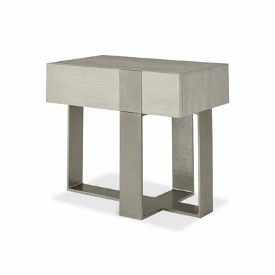 Bernhardt Tempo 32'' W Metal Nightstand In Brown