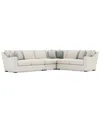 Bernhardt Tempo 4-pc. Sectional In Neutral