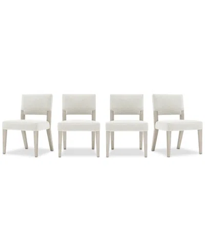 Bernhardt Tempo 4-pc. Side Chair Set In White