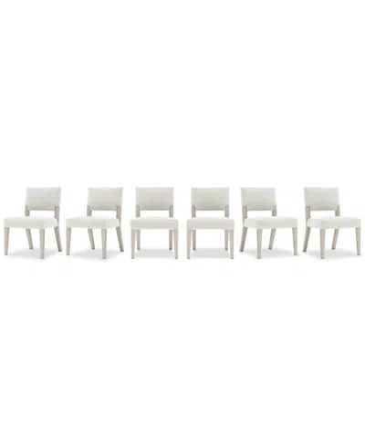 Bernhardt Tempo 6-pc. Side Chair Set In White