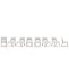 Bernhardt Tempo 8-pc. Side Chair Set In White
