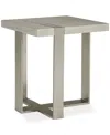 Bernhardt Tempo Side Table In Gray