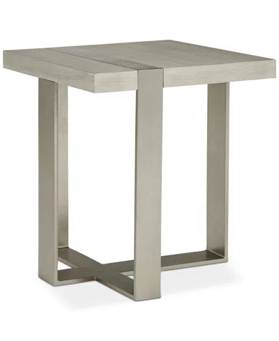 Bernhardt Tempo Side Table In Gray