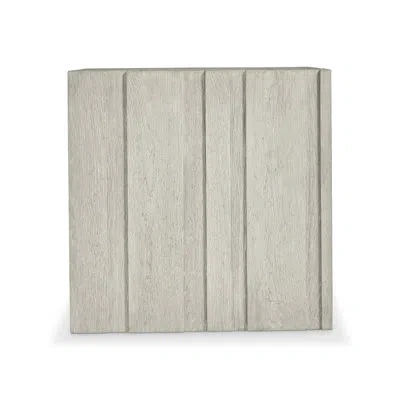 Bernhardt Tempo Solid Wood End Table In Beige Wood