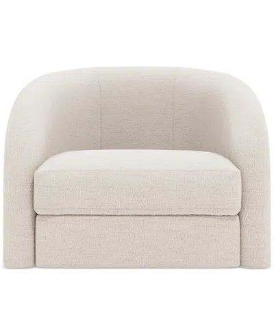 Bernhardt Terra Tempo Swivel Chair In Transparent