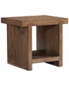 Bernhardt Tomas Side Table In Brown