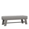 Bernhardt Trianon Bench In Gray