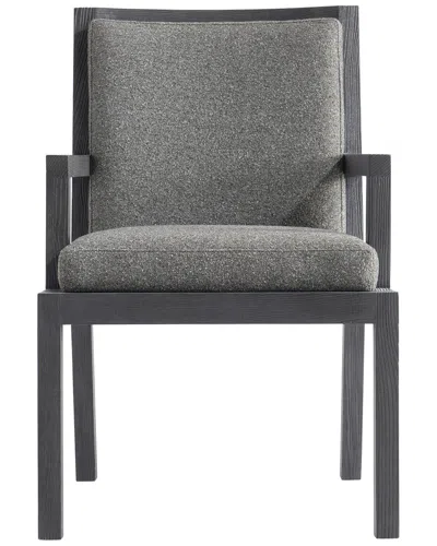 Bernhardt Trianon Ladderback Arm Chair In Gray