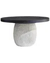 Bernhardt Trianon Round Dining Table In Gray