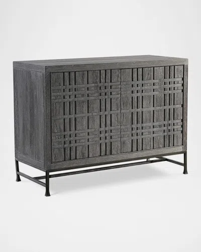 Bernhardt Tribeca 2-door Chest In Gray