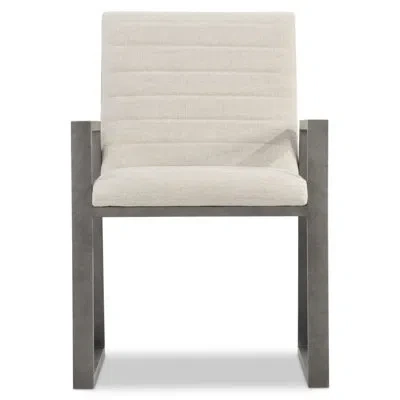 Bernhardt Tribeca Arm Chair With Sled Frame In Brown