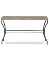 Bernhardt Tribeca Console Table With Steel Legs