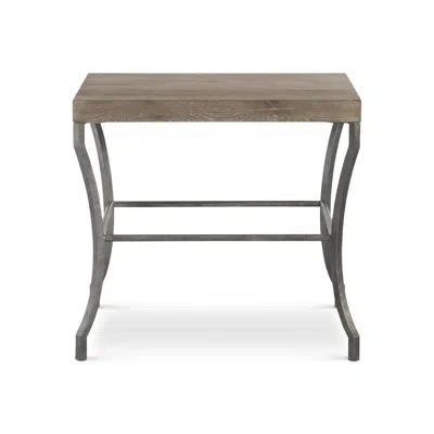 Bernhardt Tribeca Side Table In Brown Wood