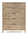 Bernhardt Tribeca Tall Drawer Chest In Brown