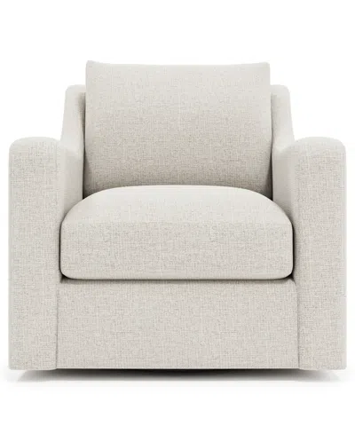 Bernhardt Ventura Tempo Swivel Chair In Gray