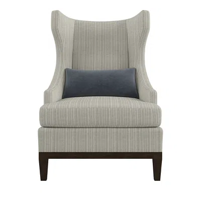 Bernhardt Ventura Wingback Chair In Cream