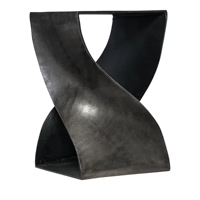 Bernhardt Vika Side Table In Metal Brown