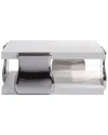 Bernhardt Yuma Cocktail Table In Silver
