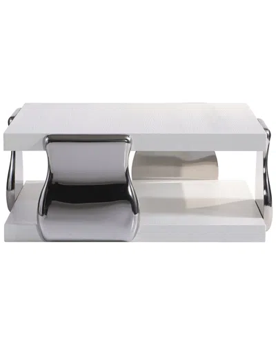 Bernhardt Yuma Cocktail Table In Silver