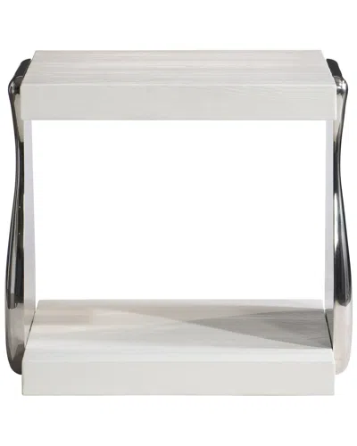 Bernhardt Yuma Side Table In Silver