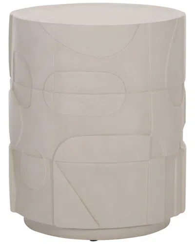 Bernhardt Zina Accent Table In White