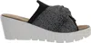 Bernie Mev Venti Twist In Black In Grey