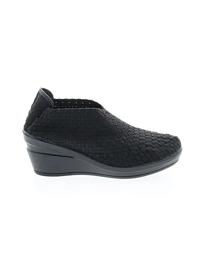 Pre-owned Bernie Mev Wedges In Black