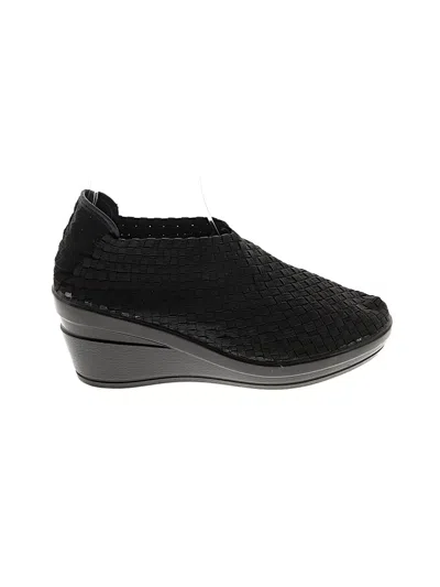 Pre-owned Bernie Mev Wedges In Black