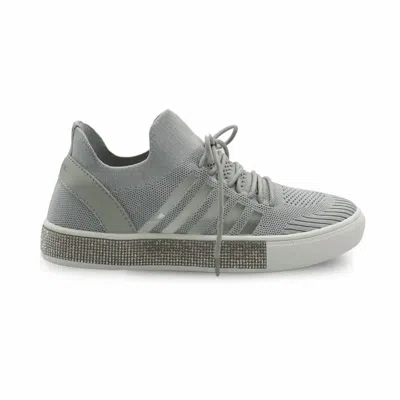 Bernie Mev Women's Bernice Shoe In Light Grey & Cream In Gray