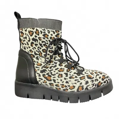 Bernie Mev Women's Fx Venus Boot In Nude Leopard In Multi