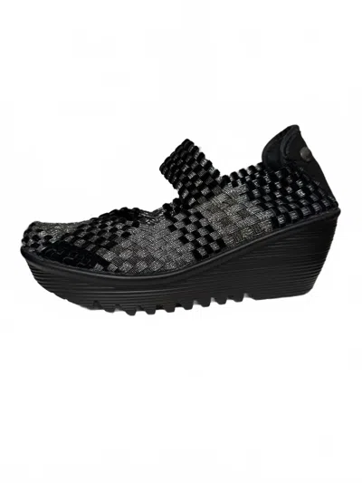 Bernie Mev Women's Lulia Wedge In Glam Mix In Black
