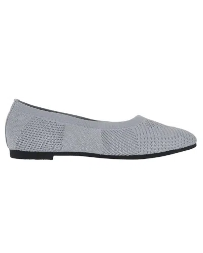 Bernie Mev Women's Nikki Ballet Flats In Light Grey/silver In Gray