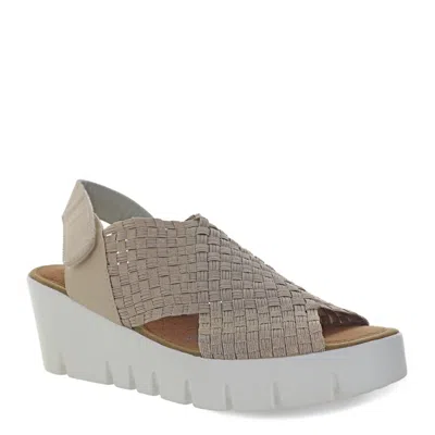 Bernie Mev Women's Venti Beatrice Sandals In Light Gold In Gray