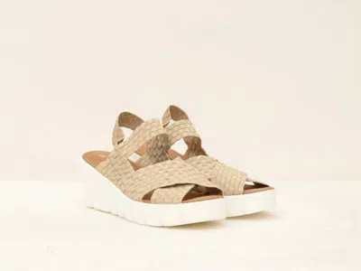Bernie Mev Women's Venti Buttercup Sandals In Light Gold