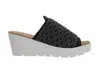 Bernie Mev Women's Venti Crochet Sandals In Black In Black