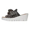 Bernie Mev Women's Venti Freesia Sandals In Black Bisque Polka Dots In Black