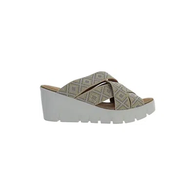 Bernie Mev Women's Venti Martin Sandal In Nude In Gray
