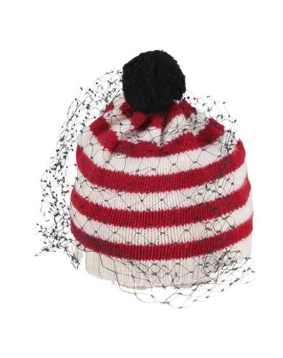 Bernstock Speirs Woman Hat Red Size Onesize Cashmere
