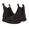 Berrendo 6" Steel Toe Work Boots For Men And Pull On Chelsea And Electrical Hazard And Oil And Slip Resistant In Brown