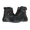 Berrendo Men's Steel Toe Work Boots 6" And Oil And Slip Resistant And Eh Rated And Boa Fit System Fast Releas In Black