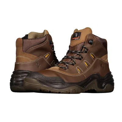 Pre-owned Berrendo Men's Steel Toe Work Boots 6” For Men In Sierra