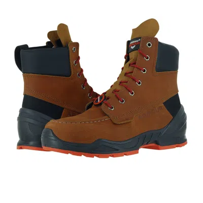 Berrendo Moc Toe Work Boots For Men 8" Alloy Toe Boots And Eh Rated In Green