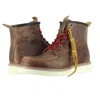 BERRENDO MOC TOE WORK BOOTS IN HONEY